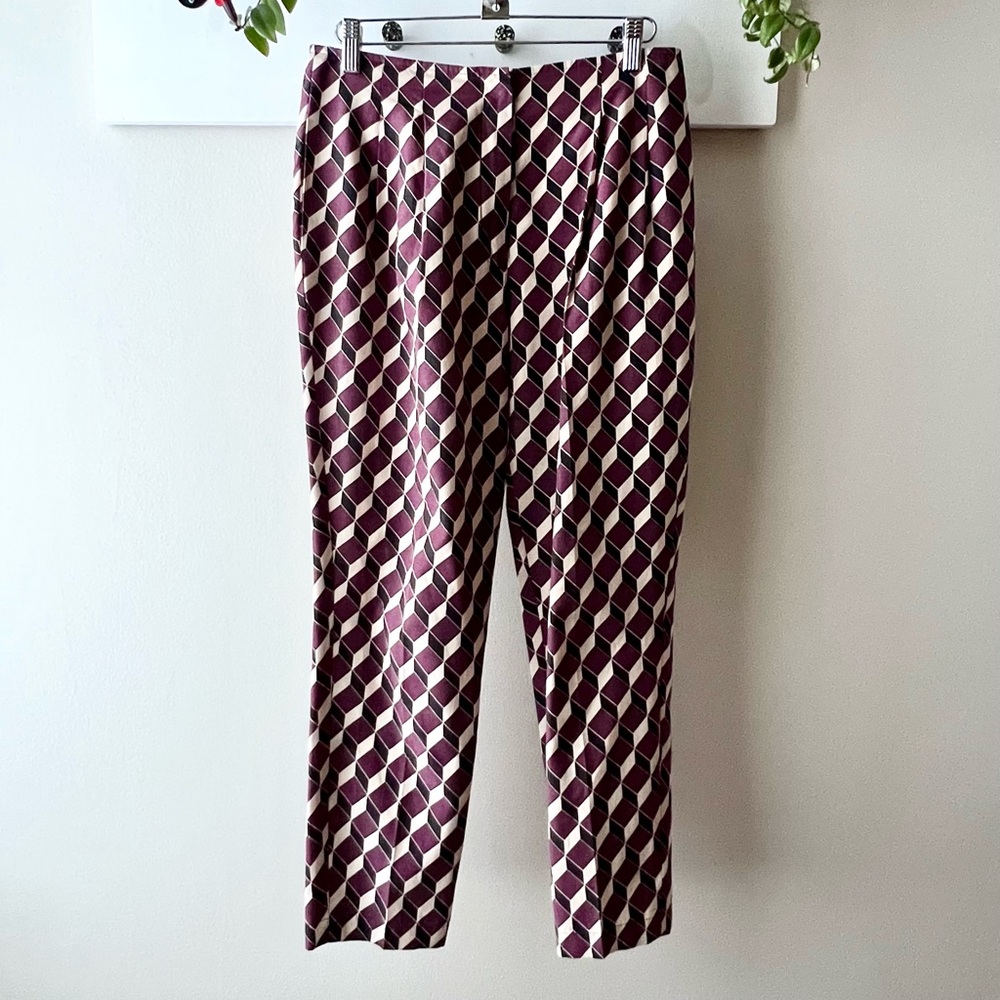 ❌SOLD❌ Apiece Apart Geometric Taper Leg Pants